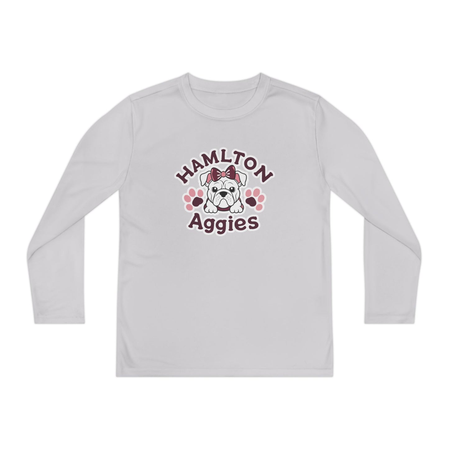 Youth Long Sleeve Tee \ Hamilton Aggies \ HAG3