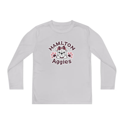 Youth Long Sleeve Tee \ Hamilton Aggies \ HAG3