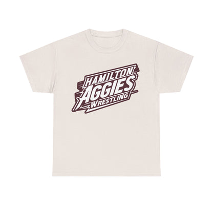 Adult Tee \ Hamilton Aggies Wrestling \ HAW1