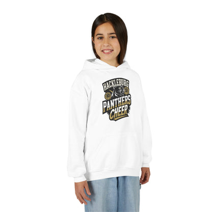 Youth Hoodie Sweatshirt \ Hackleburg Panthers Cheer \ HPC1
