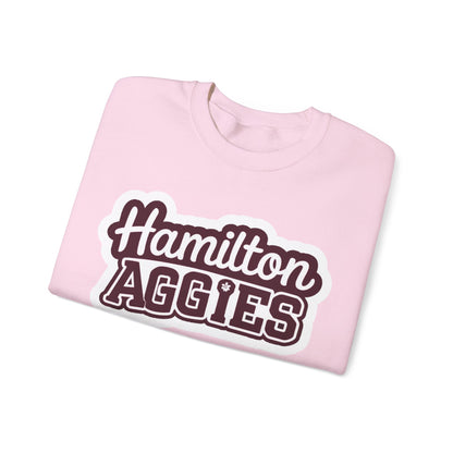 Adult Crewneck Sweatshirt \ Hamilton Aggies \ HAG2