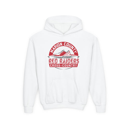 Youth Hoodie Sweatshirt \ Marion County Red Raiders Cross-Country \ MCCC1