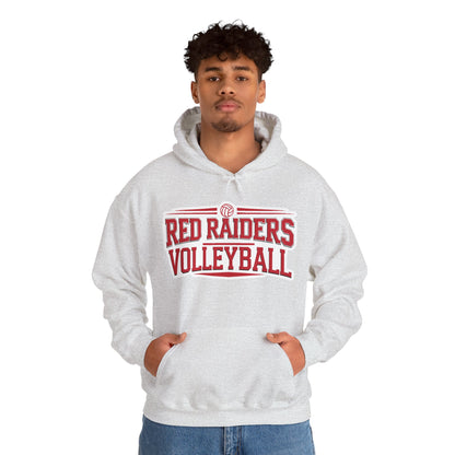 Adult Hoodie Sweatshirt \ Marion County Red Raiders Volleyball \ MCV2