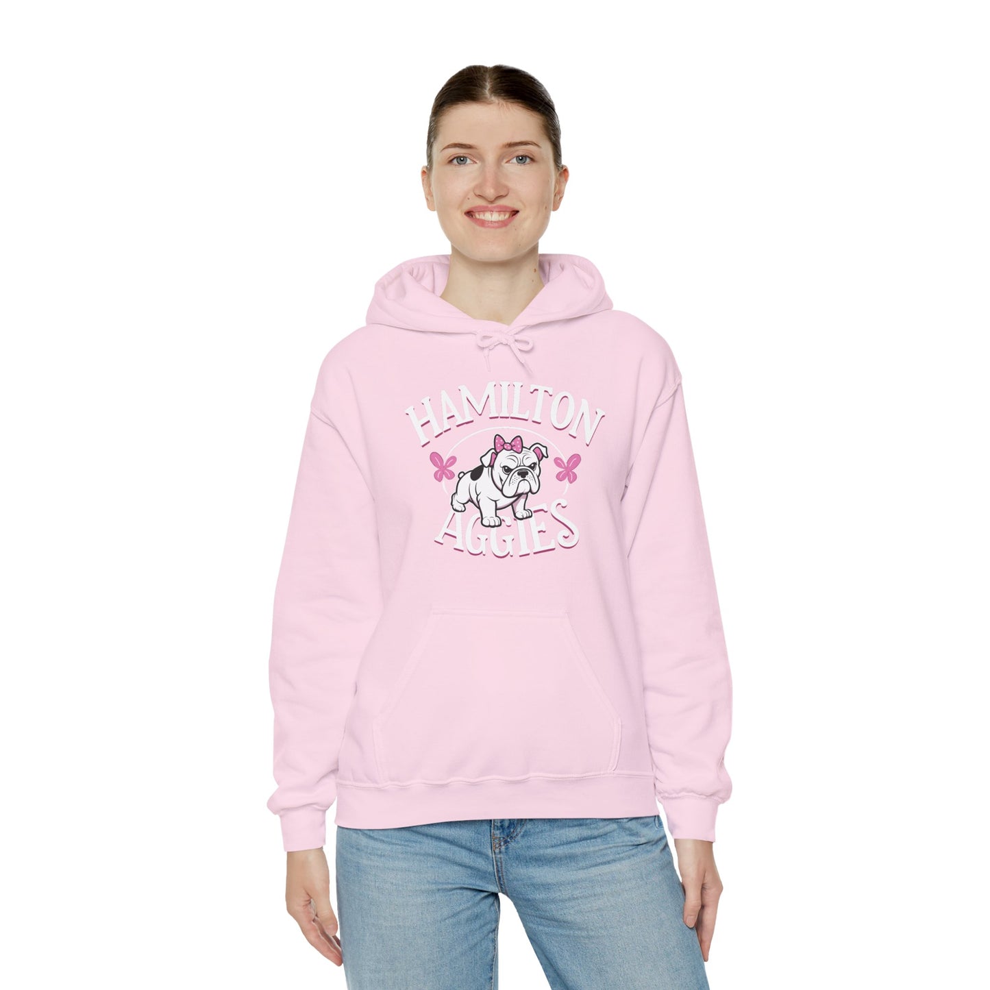 Adult Hoodie Sweatshirt \ Hamilton Aggies \ HAG4