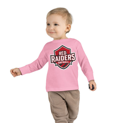 Toddler Long Sleeve Tee \ Marion County Red Raiders Football \ MCF2