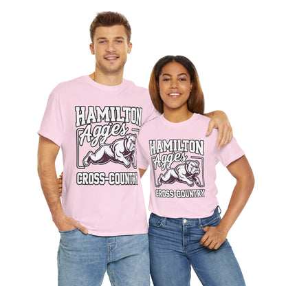 Adult Tee \ Hamilton Aggies Cross-Country \ HCC2