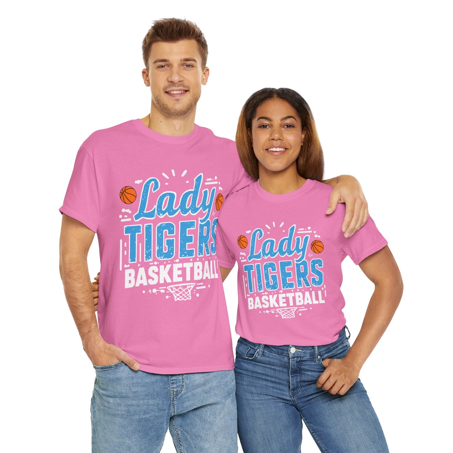 Adult Tee \ Brilliant Tigers Basketball \ BTBKG1