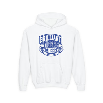 Youth Hoodie Sweatshirt \ Brilliant Tigers Cheer \ BTC1
