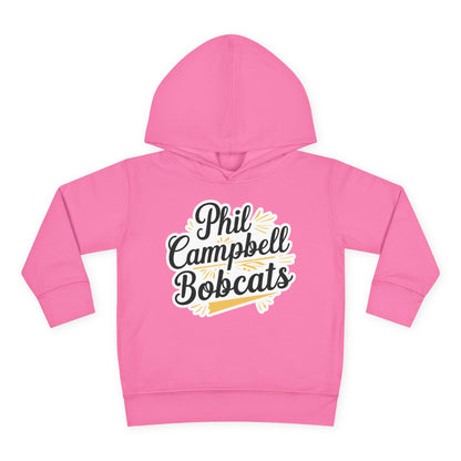 Toddler Hoodie Sweatshirt \ Phil Campbell Bobcats \ PCBG2