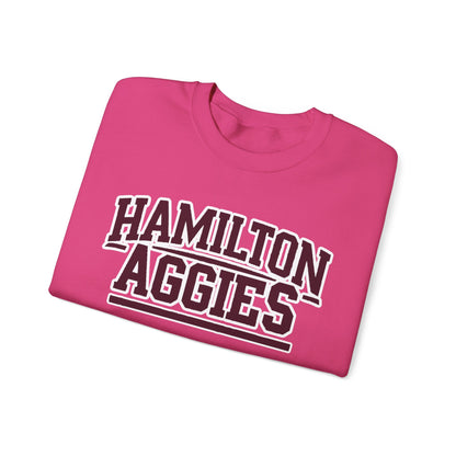 Adult Crewneck Sweatshirt \ Hamilton Aggies \ HA2