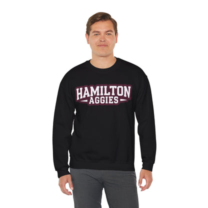 Adult Crewneck Sweatshirt \ Hamilton Aggies \ HA3