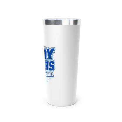22oz Copper Insulated Tumbler \ Brilliant Tigers Basketball \ BTBKG2