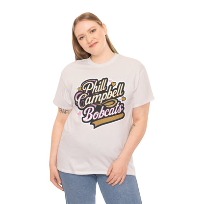 Adult Tee \ Phill Campbell Bobcats \ PCBG1
