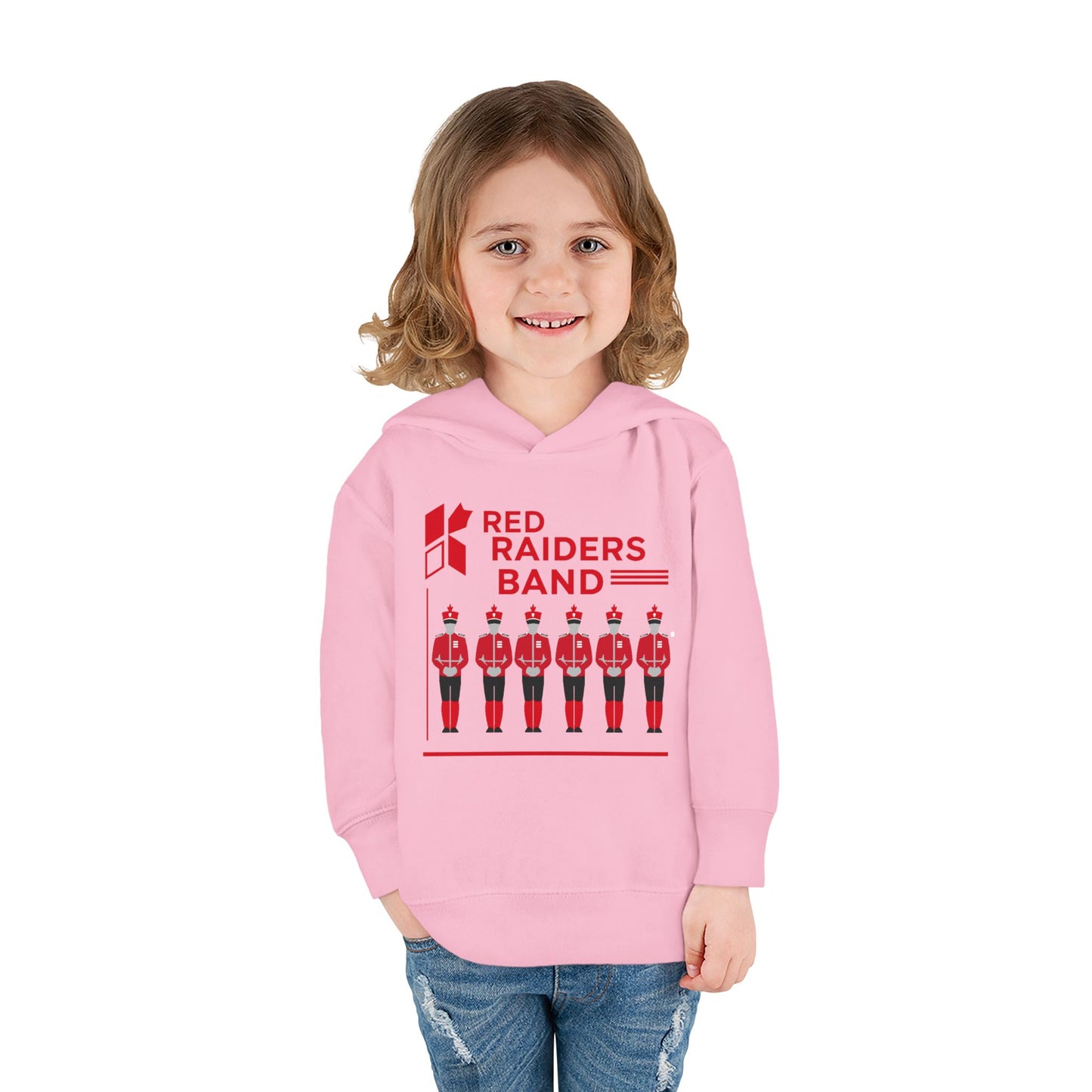 Toddler Hoodie Sweatshirt \ Marion County Red Raiders Band \ MCB1