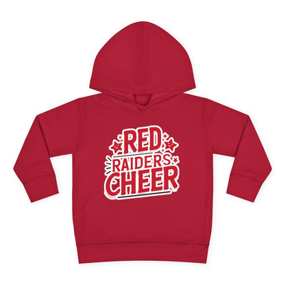 Toddler Hoodie Sweatshirt \ Marion County Red Raiders Cheer \ MCC2