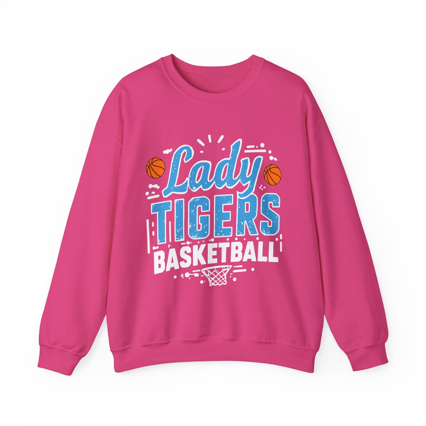 Adult Crewneck Sweatshirt \ Brilliant Tigers Basketball \ BTBKG1