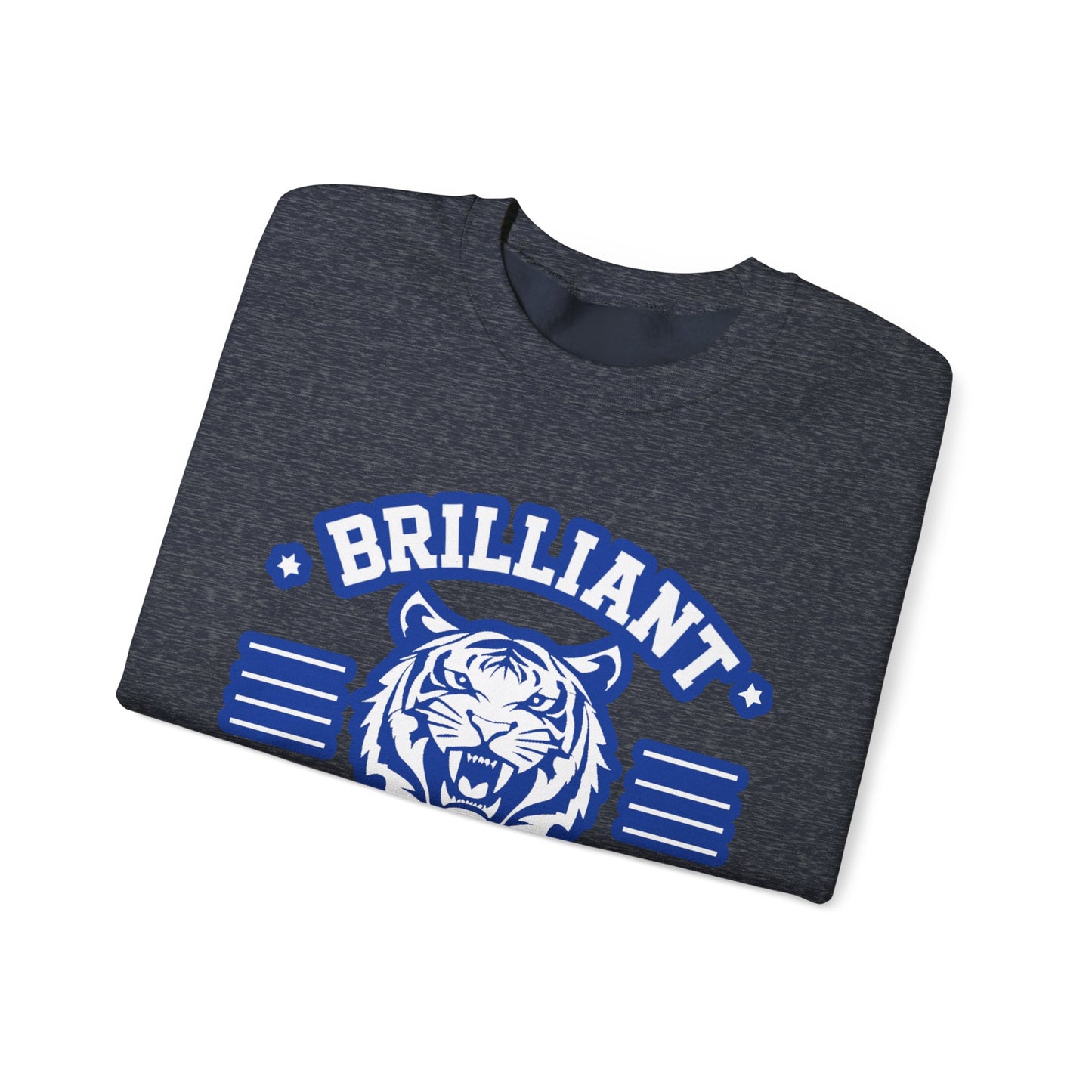 Adult Crewneck Sweatshirt \ Brilliant Tigers Football \ BTF2