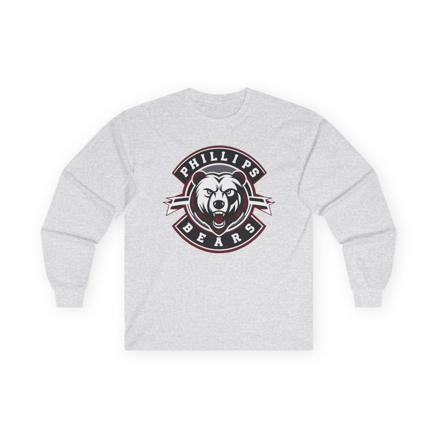 Adult Long Sleeve Tee \ Phillips Bears \ PB1
