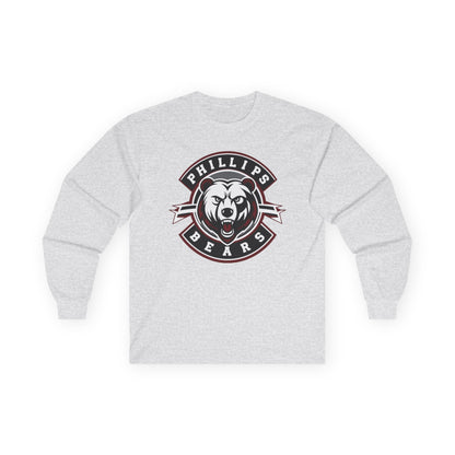 Adult Long Sleeve Tee \ Phillips Bears \ PB1