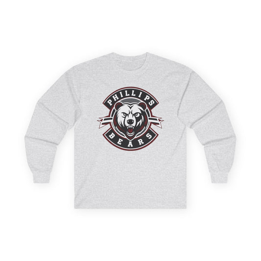 Adult Long Sleeve Tee \ Phillips Bears \ PB1