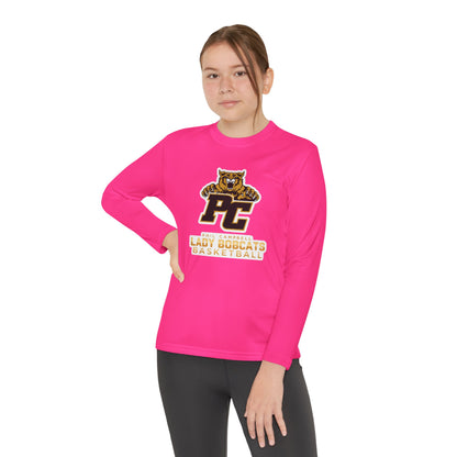 Youth Long Sleeve Tee \ Phil Campbell Bobcats Basketball \ PCBBKG1