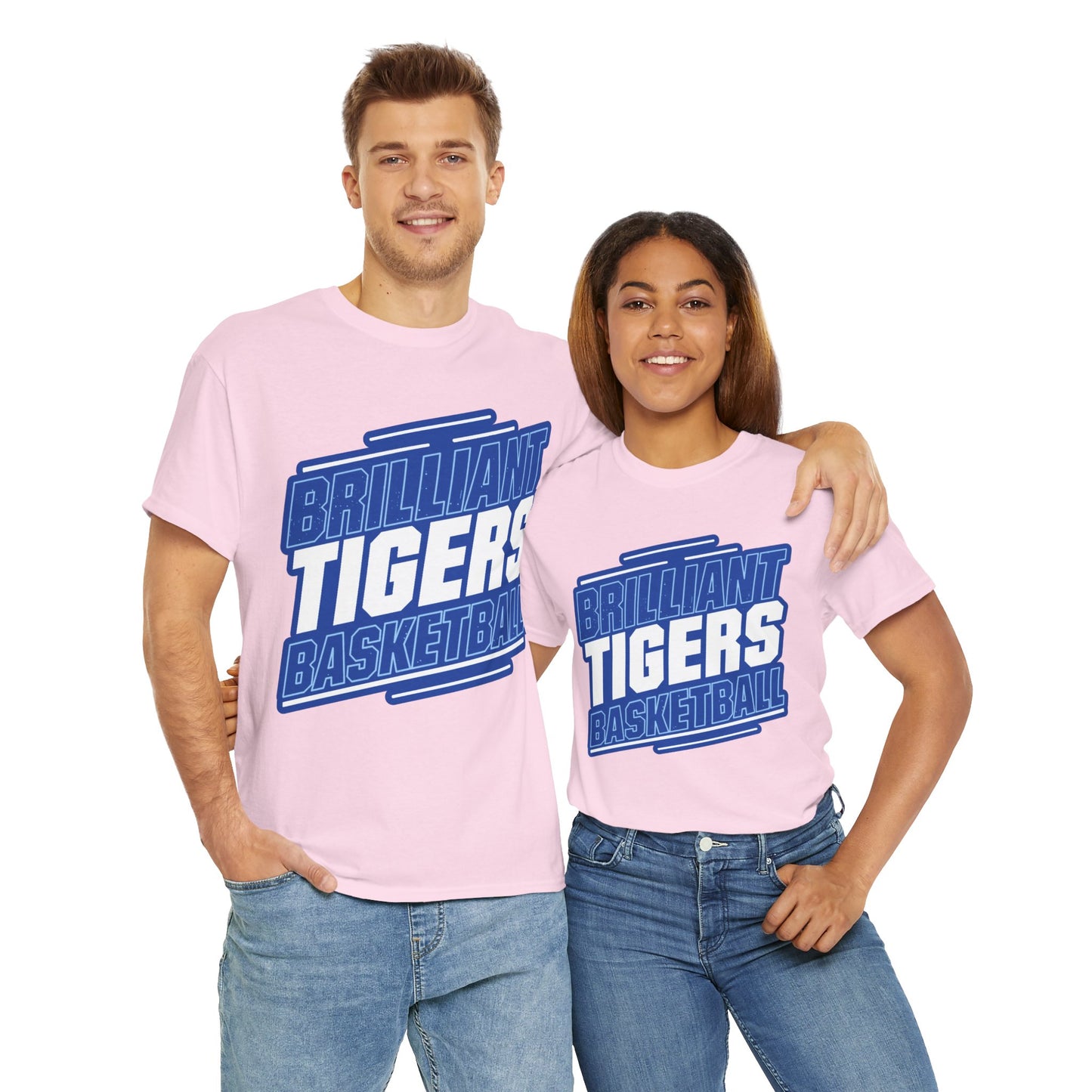 Adult Tee \ Brilliant Tigers Basketball \ BTBK2