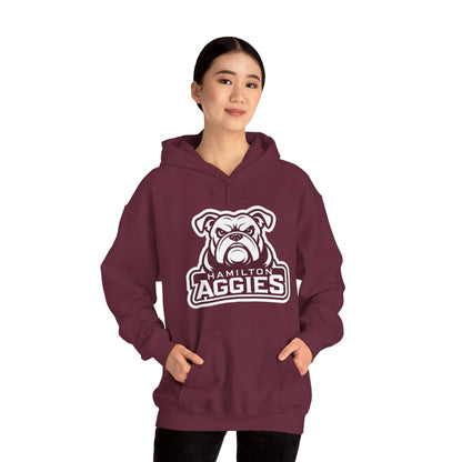 Adult Hoodie Sweatshirt \ Hamilton Aggies \ HA4