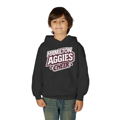 Youth Hoodie Sweatshirt \ Hamilton Aggies Cheer \ HAC1