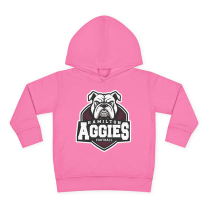 Toddler Hoodie Sweatshirt \ Hamilton Aggies Football \ HAF2