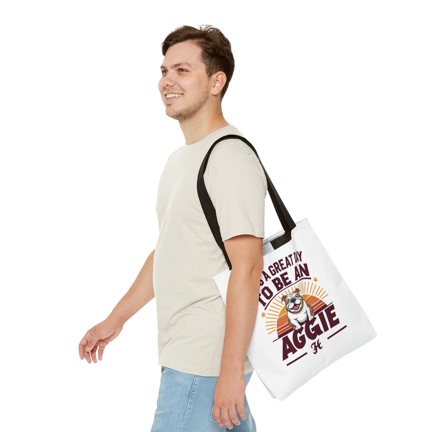 Tote Bag \ It's a Great Day to be an Aggie! \ GDA2