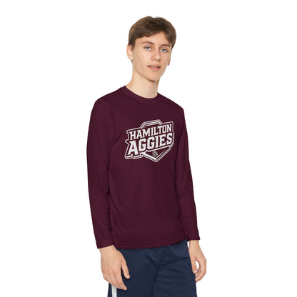 Youth Long Sleeve Tee \ Hamilton Aggies \ HA1