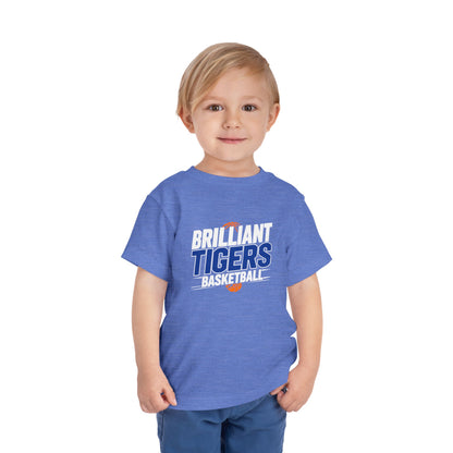Toddler Tee \ Brilliant Tigers Basketball \ BTBK1