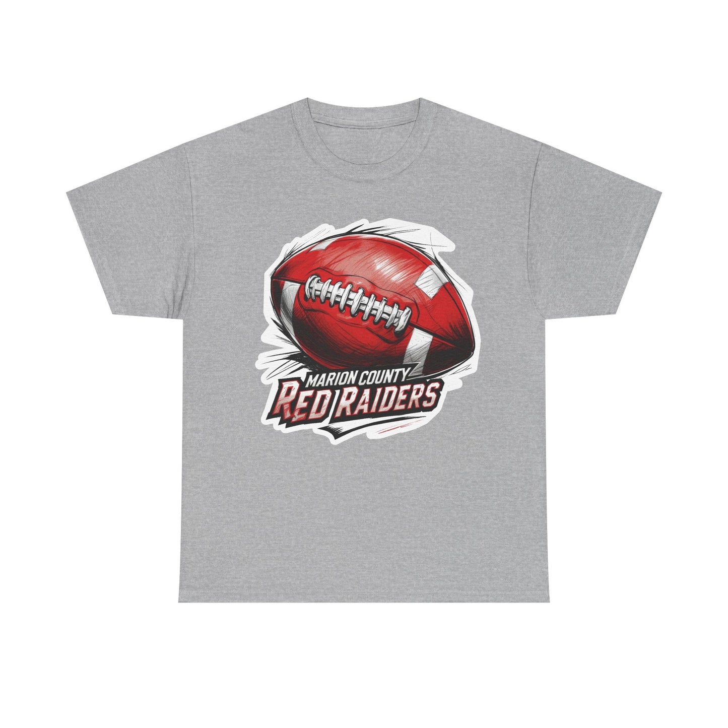 Adult Tee \ Marion County Red Raiders Football \ MCF1