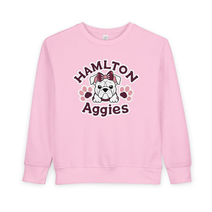 Toddler Crewneck Sweatshirt \ Hamilton Aggies \ HAG3