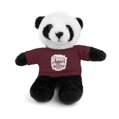 Stuffed Animal with Tee \ Hamilton Aggies Wrestling \ HAWG1