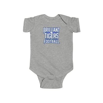 Short Sleeve Baby Bodysuit \ Brilliant Tigers Football \ BTF1