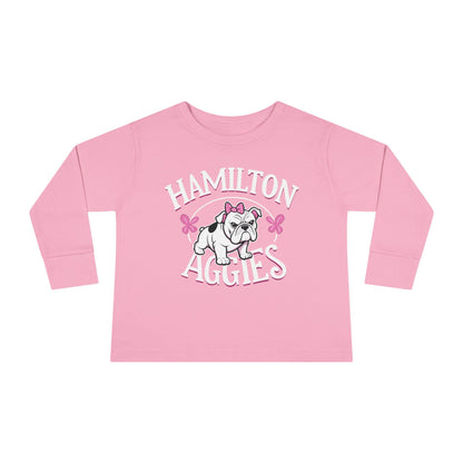 Toddler Long Sleeve Tee \ Hamilton Aggies \ HAG4
