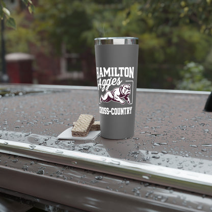 22oz Insulated Tumbler \ Hamilton Aggies Cross-Country \ HCC2