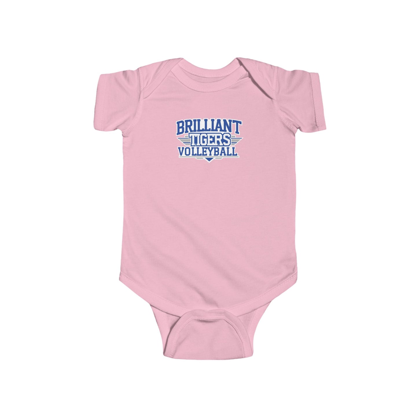 Short Sleeve Baby Bodysuit \ Brilliant Tigers Volleyball \ BTV2