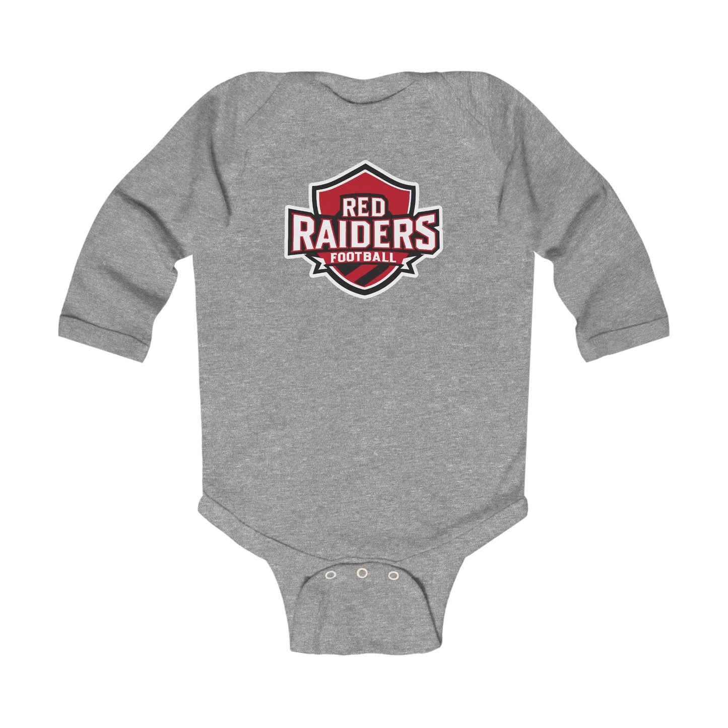 Long Sleeve Baby Bodysuit \ Marion County Red Raiders Football \ MCF2
