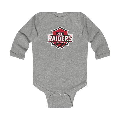 Long Sleeve Baby Bodysuit \ Marion County Red Raiders Football \ MCF2
