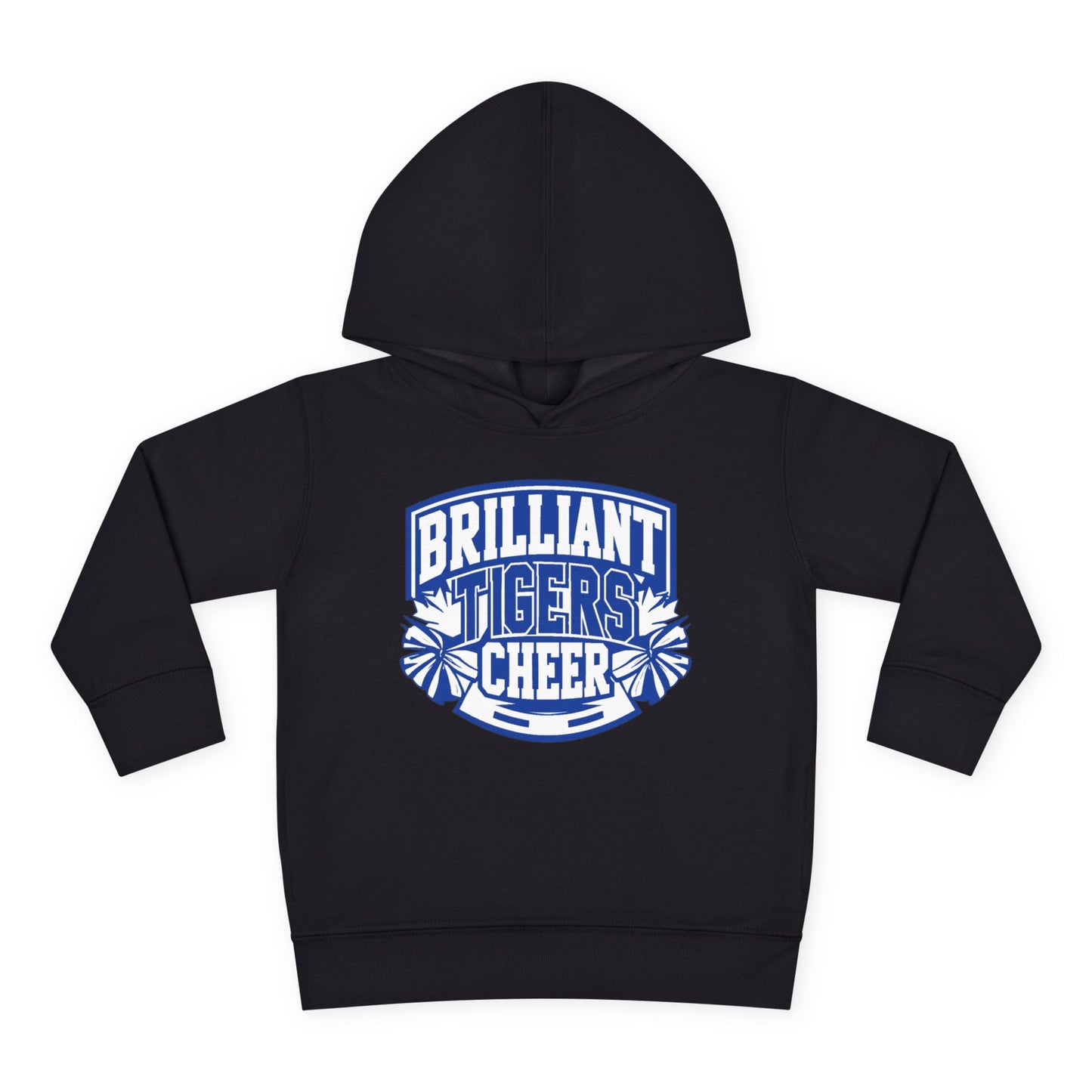 Toddler Hoodie Sweatshirt \ Brilliant Tigers Cheer \ BTC1