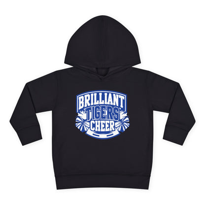 Toddler Hoodie Sweatshirt \ Brilliant Tigers Cheer \ BTC1