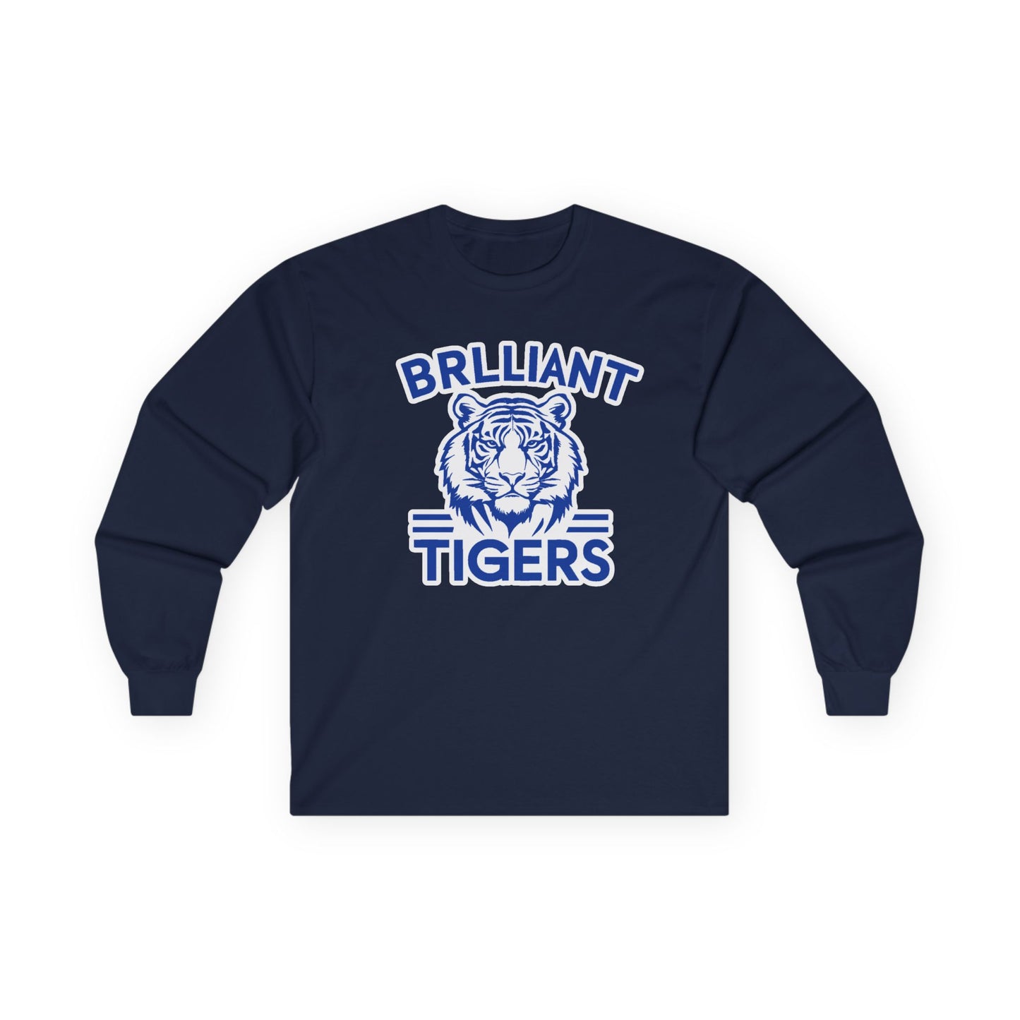 Adult Long Sleeve Tee \ Brilliant Tigers \ BT1
