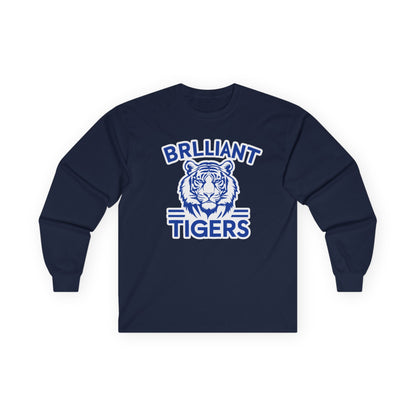 Adult Long Sleeve Tee \ Brilliant Tigers \ BT1
