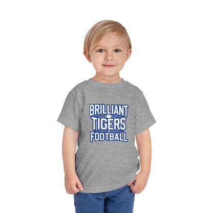 Toddler Tee \ Brilliant Tigers Football \ BTF1