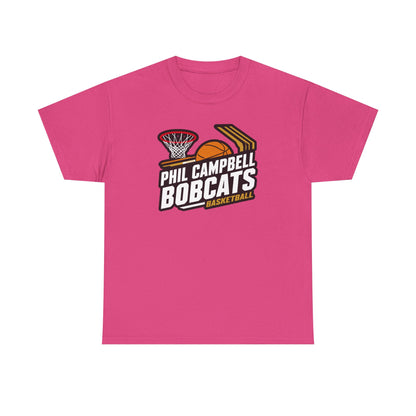 Adult Tee \ Phil Campbell Bobcats Basketball \ PCBBK1