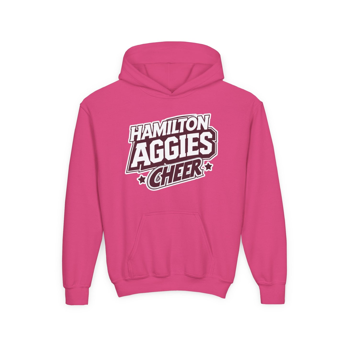 Youth Hoodie Sweatshirt \ Hamilton Aggies Cheer \ HAC1