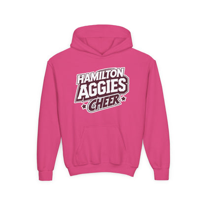 Youth Hoodie Sweatshirt \ Hamilton Aggies Cheer \ HAC1