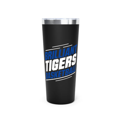 22oz Copper Insulated Tumbler \ Brilliant Tigers Basketball \ BTBK2